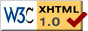 Standardkonformes XHTML 1.0!